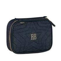 Estojo Box Rebecca Bonbon Jeans Luxury Vintage 36 Lápis