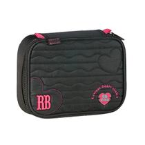 Estojo Box Rebecca Bonbon Organizador Escolar P/ 36 Pens Ideal Para Escola Juvenil e Dia a Dia Coleção Heart Beats Clio