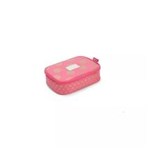 Estojo Box Rosa UP4YOU com Bolinhas ET46714UP - Luxcel Estojo Box Rosa UP4YOU com Bolinhas ET46714UP - Luxcel