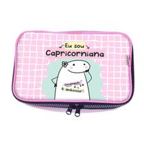 Estojo Box Signo Flork Capricónio Capricorniana Transparente 100 pens - Gicalli