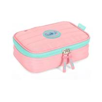 Estojo Box Stitch Disney Classics Cor Salmão Escolar Luxcel Estojo Box Stitch Disney Classics Cor Salmão Escolar Luxcel
