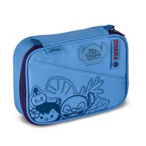 Estojo Box Stitch Tsum Tsum Ohana Escolar Organizador Grande P/ 36 Pens - Clio