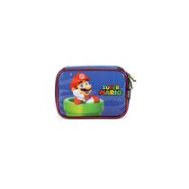 Estojo Box Super Mario Bros Meninos Infantil Escolar Luxcel