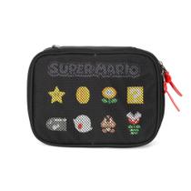 Estojo Box Super Mario Preto ET49893MO Luxcel Lançamento 2026 Estojo Box Super Mario Preto ET49893MO Luxcel Lançamento 2026