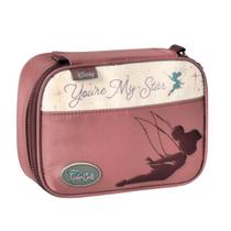 Estojo Box Tinker Bell Sininho Disney Rosa ou Azul Clio