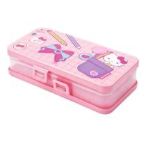 Estojo Box Volta As Aulas Escolar Infantil Ludico Hello kitty Kuromi Dupla Abertura Com Trava Estojo Box Volta As Aulas Escolar Infantil Ludico Hello kitty Kuromi Dupla Abertura Com Trava