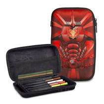 Estojo Box Warriors Team Space Fox Escolar Meninos