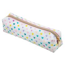 Estojo brw 1 ziper coracoes coloridos et0406