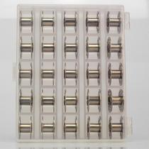 Estojo C/25 Unid Carretilha Alta Metal.