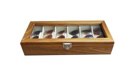 Estojo/Caixa 06 Óculos - Cerejeira Flocado de Bege