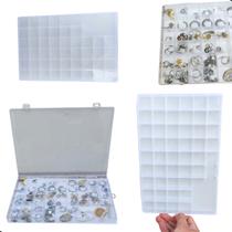 Estojo Caixa Organizador Multiuso 54 Divisórias Miçangas Linha Botão Joia Estojo Caixa Organizador Multiuso 54 Divisórias Miçangas Linha Botão Joia