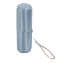 Estojo Canelado Multiuso Azul 19cm - ACASA Estojo Canelado Multiuso Azul 19cm - ACASA