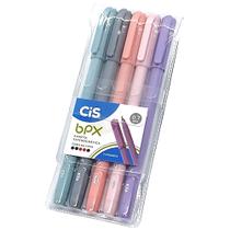 Estojo Caneta Esferográfica BPX CiS 0.7mm - 5 Cores