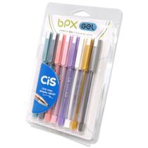 Estojo Caneta Esferográfica BPX Gel CiS - 8 Cores Estojo Caneta Esferográfica BPX Gel CiS - 8 Cores