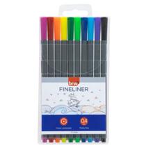 Estojo Caneta Fineliner 0.4mm 10 Cores FI0001 Brw