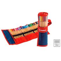 Estojo Caneta Point 88 com 25 Cores Vermelho - Stabilo