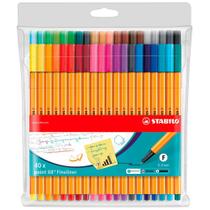 Estojo Caneta Point 88 com 40 cores - Stabilo