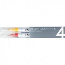 Estojo Caneta Zig Real Brush 04 Cores Pure Colours