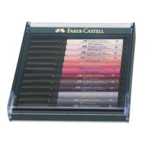 Estojo Canetas Pitt com 12 Tons de Pele Faber-castell