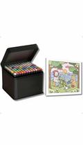 Estojo Canetinhas Cololoridas E Livro De Colorir isso e aqui - Congratulations Store