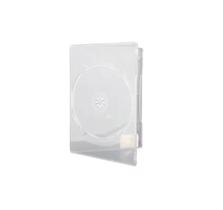Estojo Capa Dvd Box Transparente 14 Mm 12 Peças