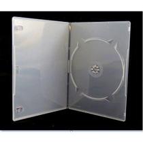 Estojo Capa Dvd Transparente Slim 07 Mm 12 Peça
