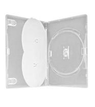 Estojo Capa Dvd Triplo Transparente 14 Mm - 12 Peças