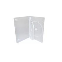 Estojo Capa Dvd Triplo Transparente 14 Mm - 12 Peças