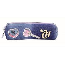 Estojo Capricho Jeans Kiss Me 11013 Dmw Estojo Capricho Jeans Kiss Me 11013 Dmw