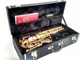Estojo Case Bag Para Sax Alto Porta Biblia E Hinario Kromus cor Preto