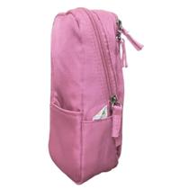 Estojo Case Box Vertical 2 Divisórias Escolar Juvenil