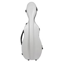 Estojo case fibra de vidro violino 4/4 branco carbono - ORQUEZZ