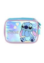 Estojo case Stitch brilho azul