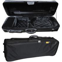 Estojo Case Violino KLOSS Retangular Preto