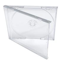 Estojo CD Jewel KEYIN Standard Clear Premium, pacote com 10