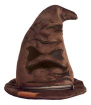 Estojo Chapéu Seletor Harry Potter Pelúcia Dac Marrom-escuro