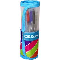 Estojo CiS Spiro Rollerset 29 Canetas Sortidas - SERTIC