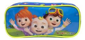 Estojo Cocomelon Escolar Infantil