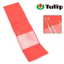 Estojo com 05 Agulha Tapestry para Bordar Tapeçaria Tulip Estojo com 05 Agulha Tapestry para Bordar Tapeçaria Tulip