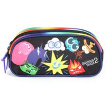 Estojo com 3 divisorias Divertidamente 2 Estojo com 3 divisorias Divertidamente 2