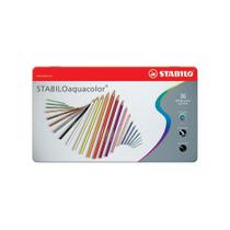 Estojo com 36 Cores Lápis de Cor Stabilo Aquacolor Aquarelável 54.6900 1 ed Estojo com 36 Cores Lápis de Cor Stabilo Aquacolor Aquarelável 54.6900 1 ed