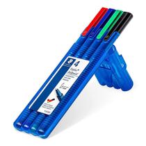 Estojo com 4 Cores Caneta Esferográfica Triplus Ballpoint Xb 437 Xbsb4 1 ed Estojo com 4 Cores Caneta Esferográfica Triplus Ballpoint Xb 437 Xbsb4 1 ed