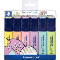 Estojo com 6 Marca-texto Staedler Textsurfer Classic Pastel 364 Estojo com 6 Marca-texto Staedler Textsurfer Classic Pastel 364