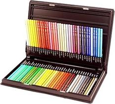 Estojo com 72 Lápis de Cor Artístico Uni-ball Uni-color Profissional 54.280