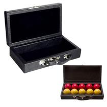 Estojo Com Bola Faixada Mata X Mata Bilhar Sinuca 2 Cor Estojo Com Bola Faixada Mata X Mata Bilhar Sinuca 2 Cor