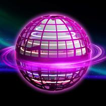 Estojo com Brinquedo Flying Orb Galaxy Ball 2024 e Bumerangue Rosa