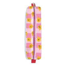 Estojo com Elástico Pooh - Ideal para Escola e Acessórios Diversos