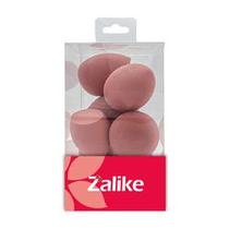Estojo com Esponjas de Maquiagem Zalike 8 Unidades Toque Suave e Acabamento Profissional Estojo com Esponjas de Maquiagem Zalike 8 Unidades Toque Suave e Acabamento Profissional