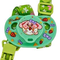 Estojo com prendedor Coelhinho Verde Comfort Soother ScribbleHourglass Estojo com prendedor Coelhinho Verde Comfort Soother ScribbleHourglass