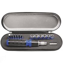 Estojo com Soquetes e Ponteiras Tramontina 14 Peças Estojo com Soquetes e Ponteiras Tramontina 14 Peças